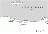 Tobruk campaign map, 1941-1942