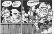 Behaviour of MPs in the House cartoon