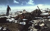 Crash site on Mt Erebus