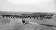 Fourth Contingent on parade in South Africa