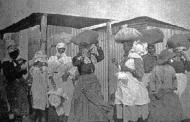 Black South African women on washing day