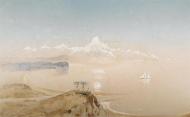 Painting of Aoraki/Mt Cook, 1846