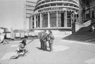 Maori challenge at Parliament, 1975