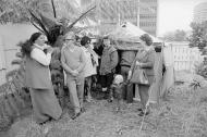 Maori land marchers camp, 1975