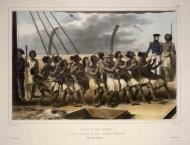 Haka on board the Astrolabe, 1827