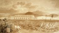 Government House, Auckland in the 1840s