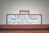 Napier women's rest First World War memorial