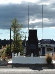 Waimarino (National Park) war memorial