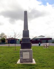 Taikorea war memorial