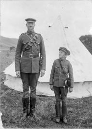 Tallest and shortest men in the Rough Riders