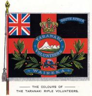 Taranaki Volunteers flag