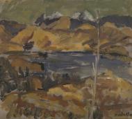 View towards Mount Richmond, Toss Woollaston