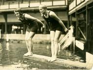 Olympians Gwitha Shand and Violet Walrond