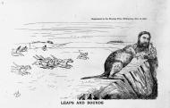 Julius Vogel cartoon