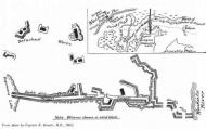 Māori entrenchments at Rangiriri 