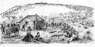 Scene from battle of Waireka