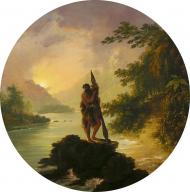 A view in Dusky Bay by William Hodges