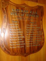 Katikati RSA memorial shrine