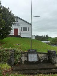 Kāwhia South war memorial