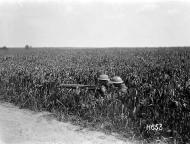 New Zealand Machine Gunners at Colincamps, 1918