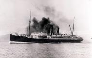 <em>Maheno</em> on trials in Scotland