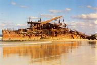 The <em>Maheno</em> wreck on Fraser Island
