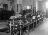 Telegraph services staff at work