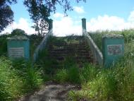 Patea District High School memorial steps