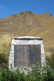 Red deer memorial plaque