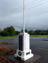 Ruāwai memorial flagstaff
