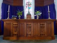 St George's memorial altar, Thames