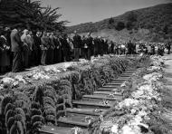 Funeral for Tangiwai disaster victims
