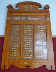 Tītoki rolls of honour
