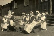 Volunteer staff at New Zealand Convalescent Hospital