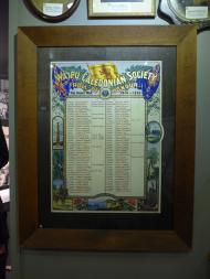Waipū Caledonian Society roll of honour