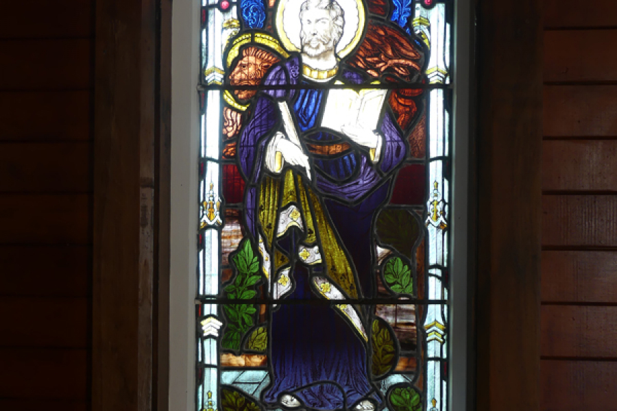 Stained-glass window