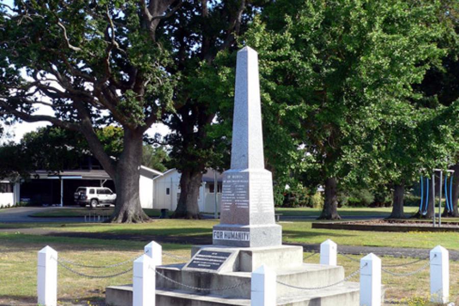 Gordonton war memorial