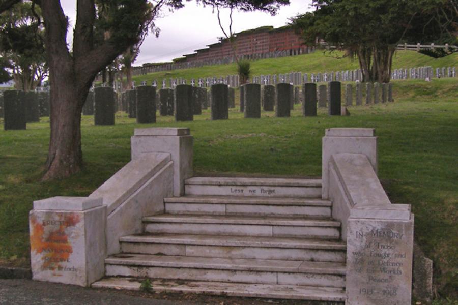 Karori Cemetery memorial lychgate