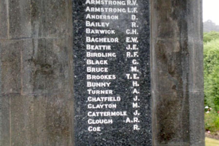 Memorial plaque
