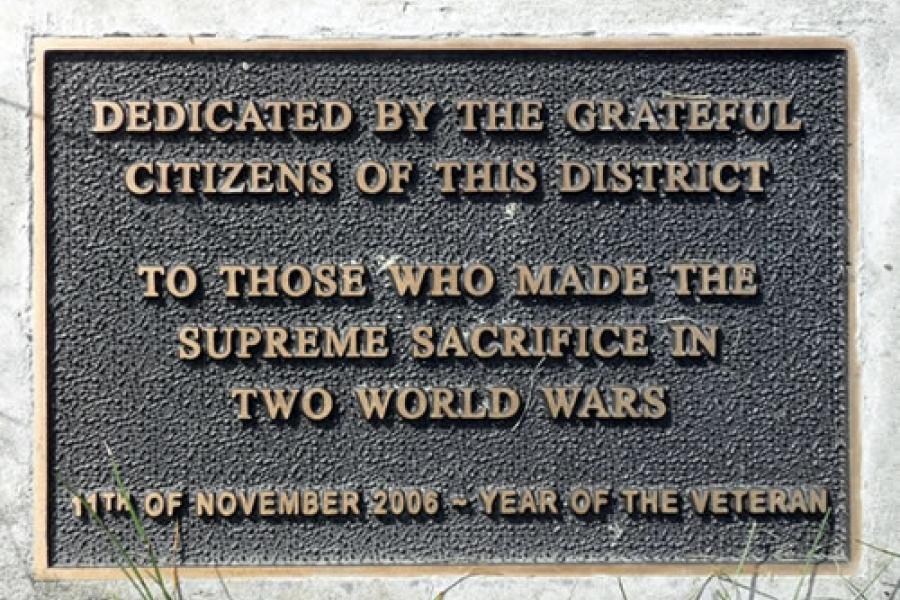 Albury war memorial