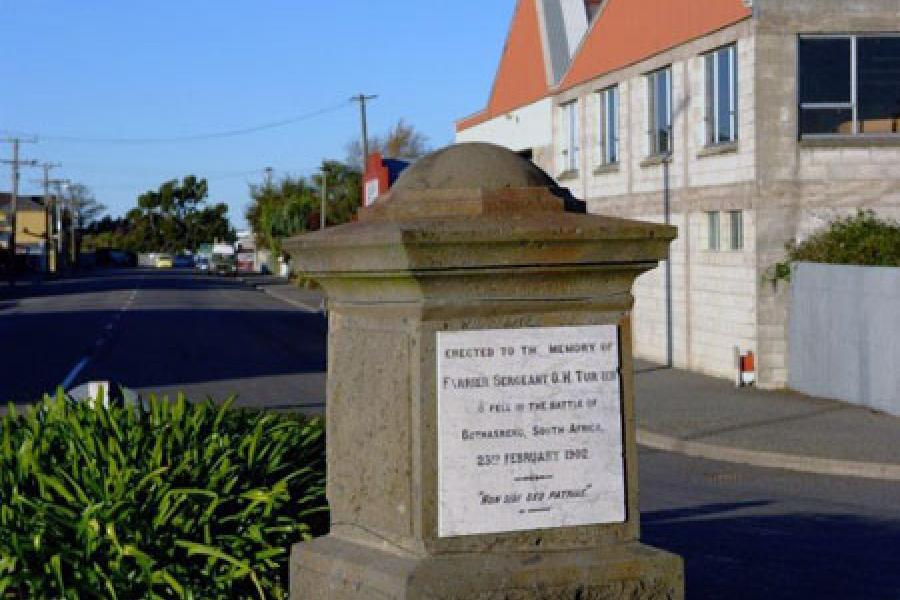 Detail from memorial