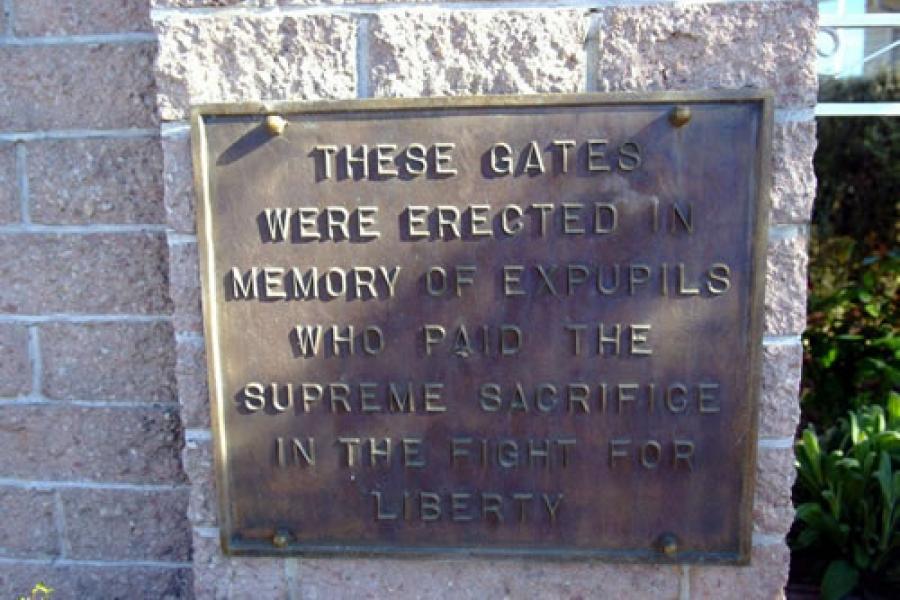 Amberley school memorial