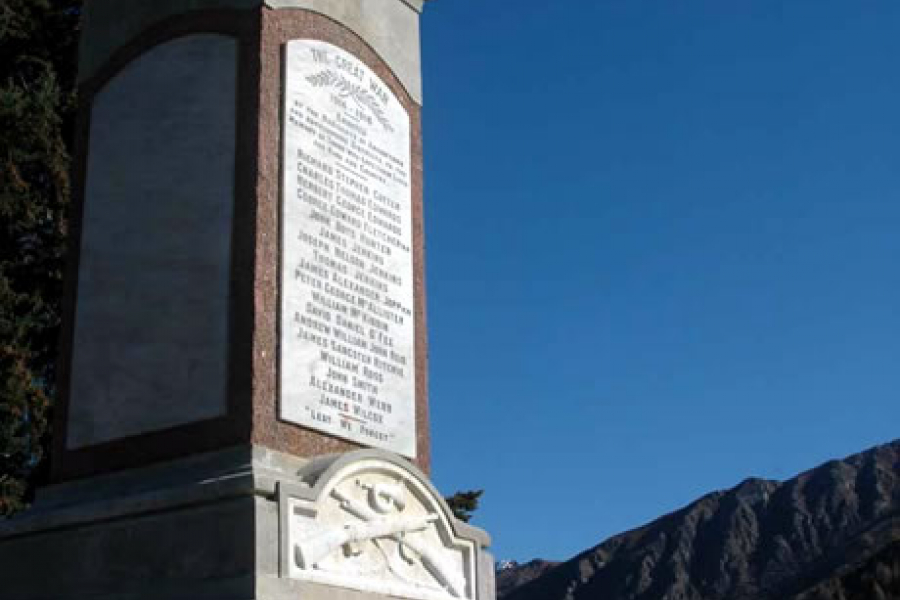 Arrowtown memorial