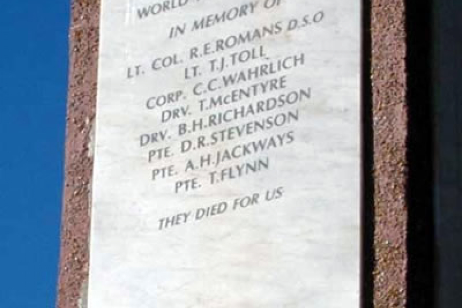 Arrowtown memorial