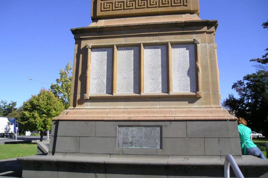 Ashburton war memorial