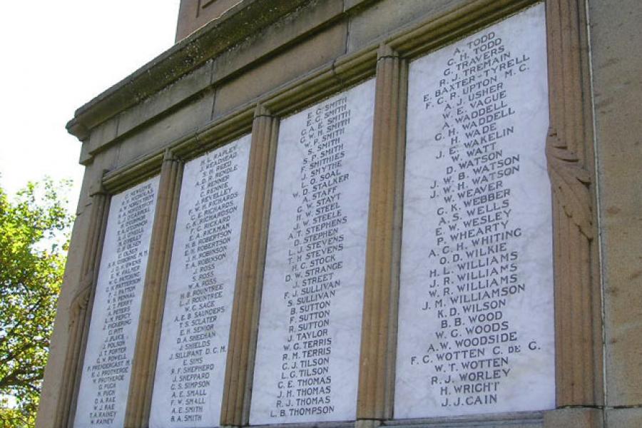Ashburton war memorial