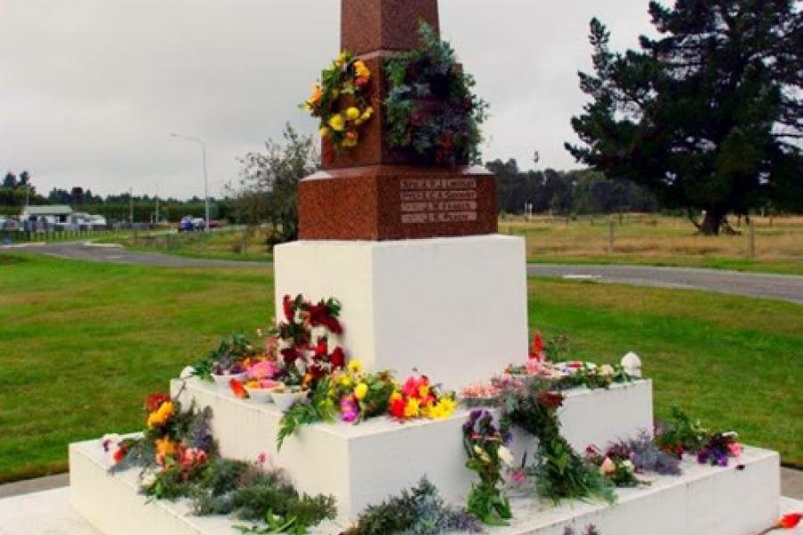 Ashley Gorge war memorial