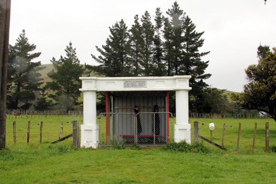 South Awahou school war memorial