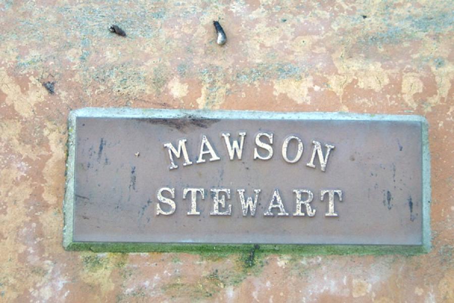 Detail of memorial