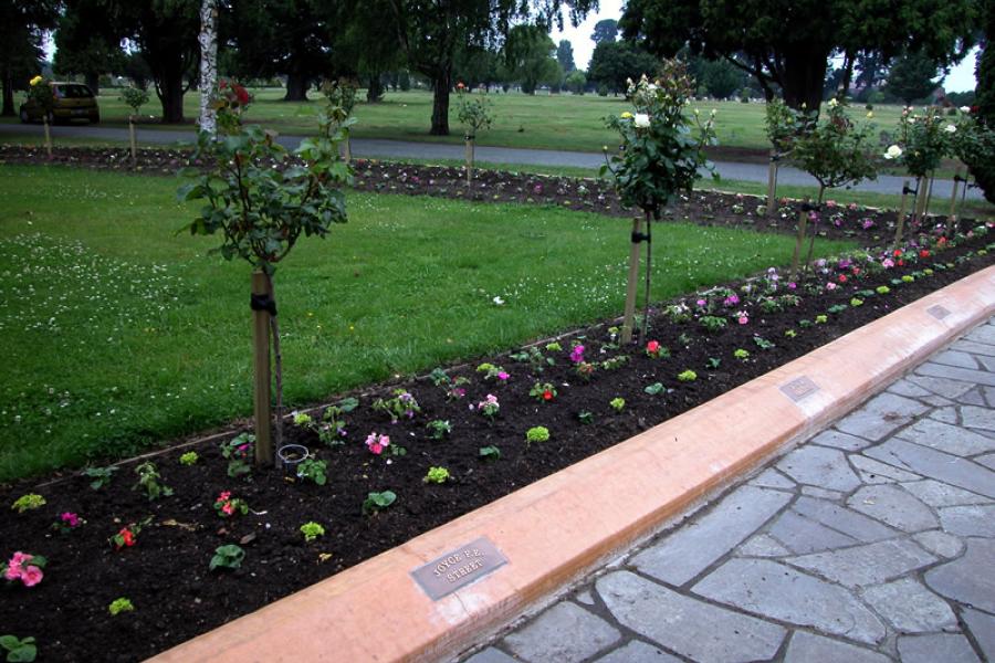 Detail of memorial